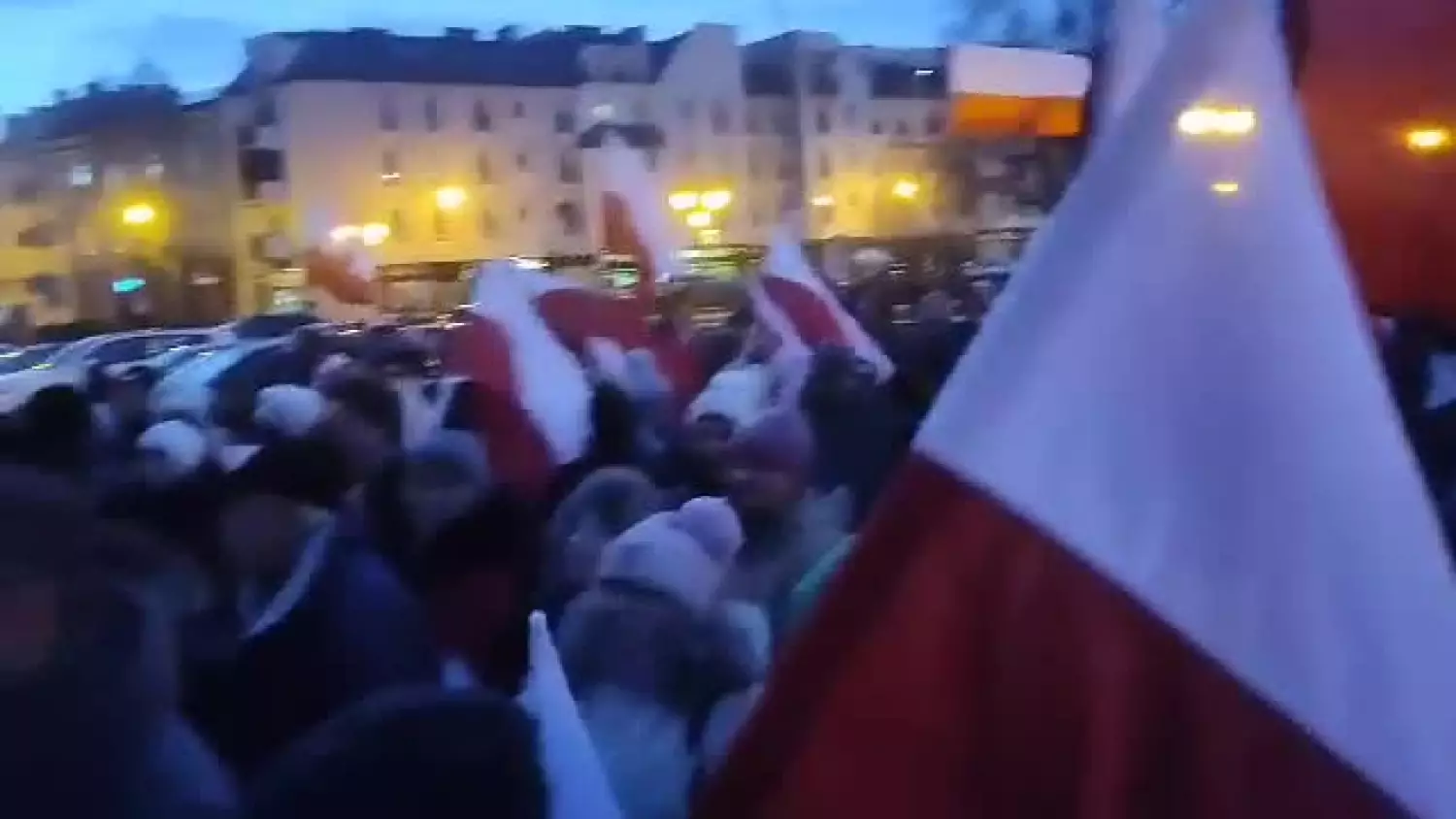 Protest PiS pod ratuszem 2