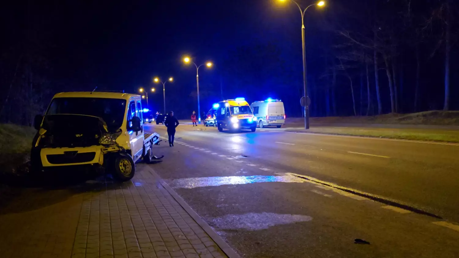 Wypadek na Al. Kazimierza Wielkiego