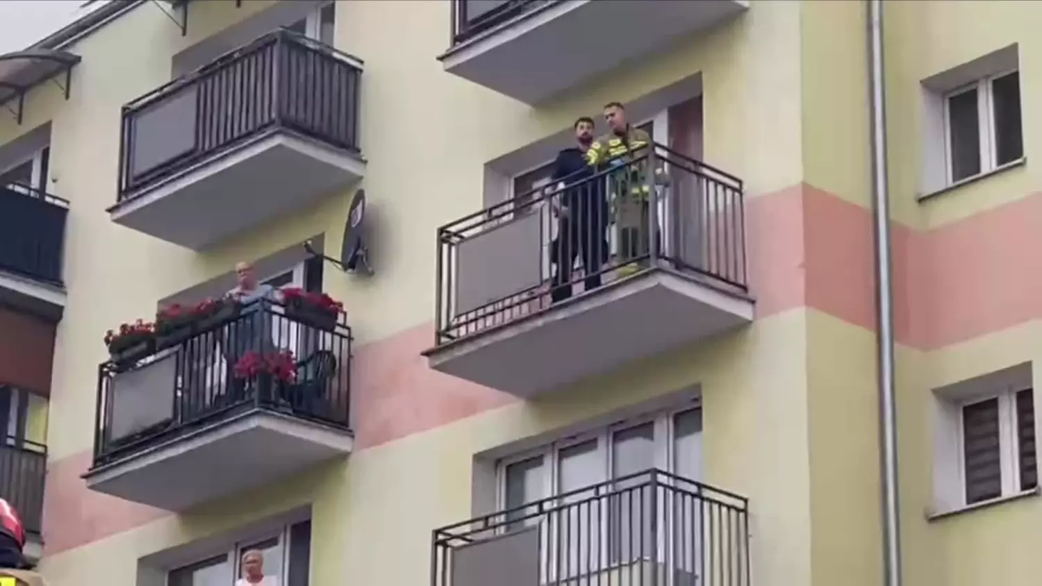 Akcja służb na ul. Wojska Polskiego