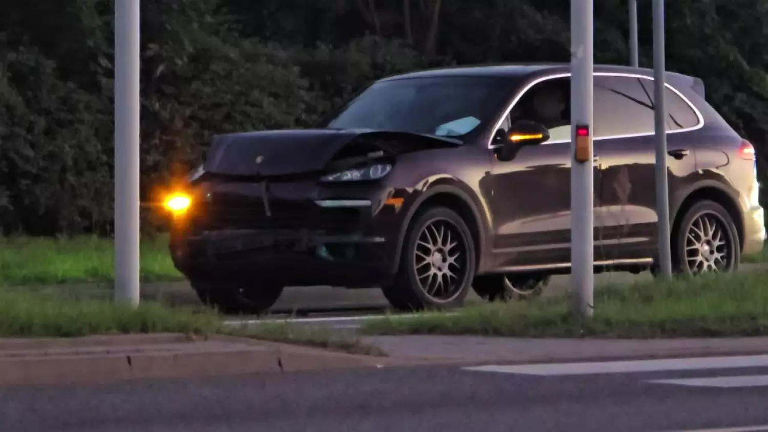 76-latek ukarany mandatem po kolizji na Kruszyńskiej