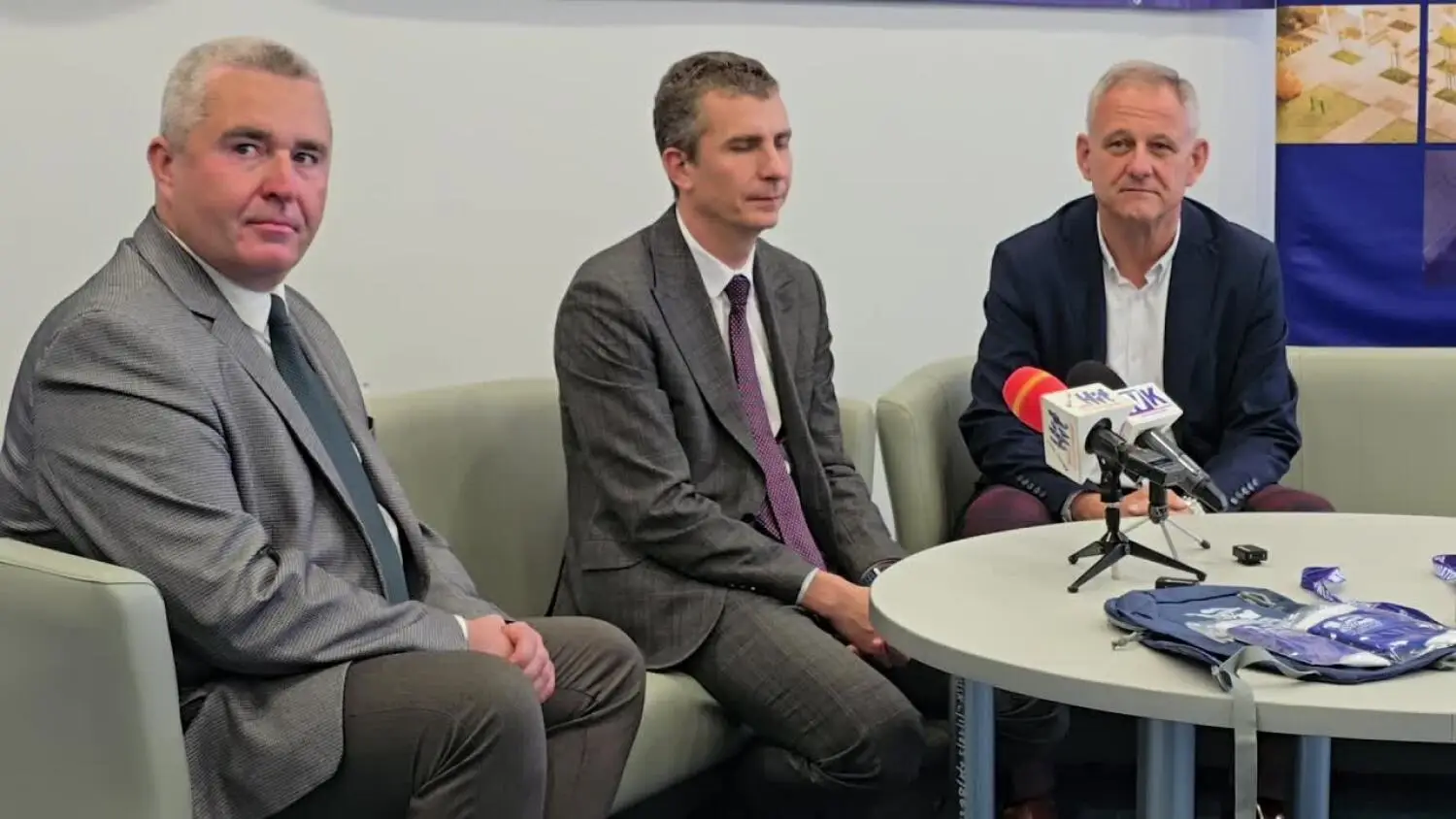 Konferencja prasowa dotycząca organizacji półmaratonu we Włocławku