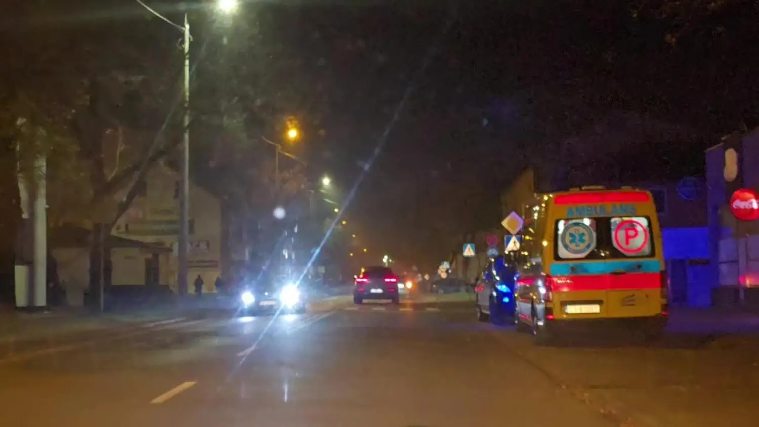 Interwencja służb na ul. Kaliskiej