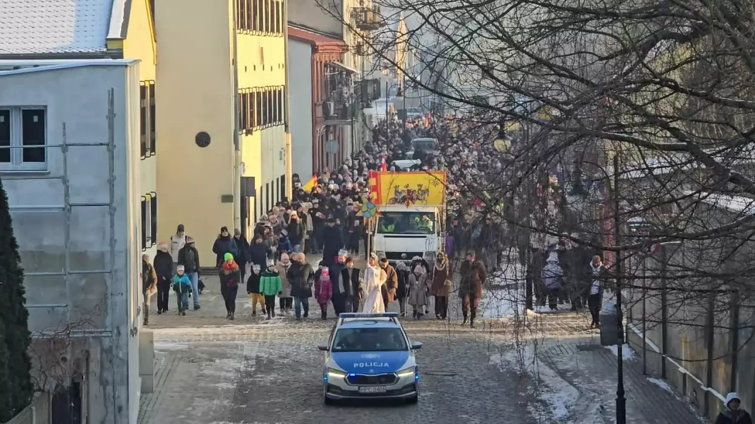 Orszak Trzech Króli przeszedł ulicami Włocławka