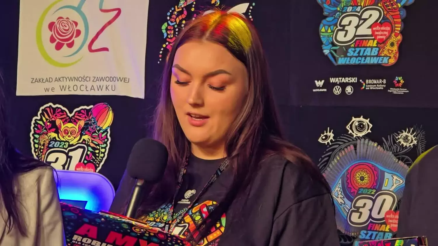 Konferencja prasowa dotycząca organizacji WOŚP we Włocławku