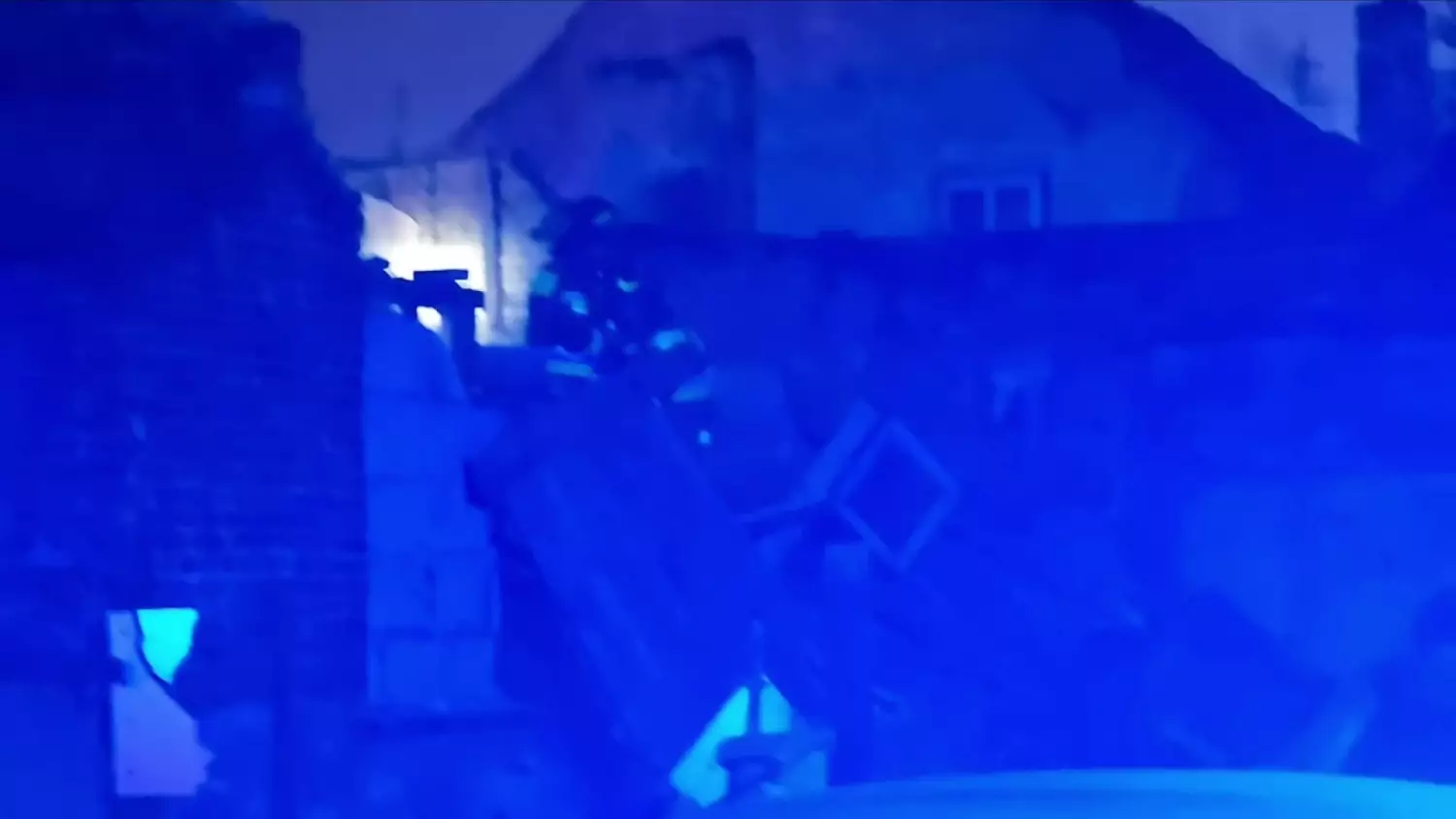 Strażacy szukają człowieka pod gruzami pustostanu przy ul. Chmielnej i Jagiellońskiej